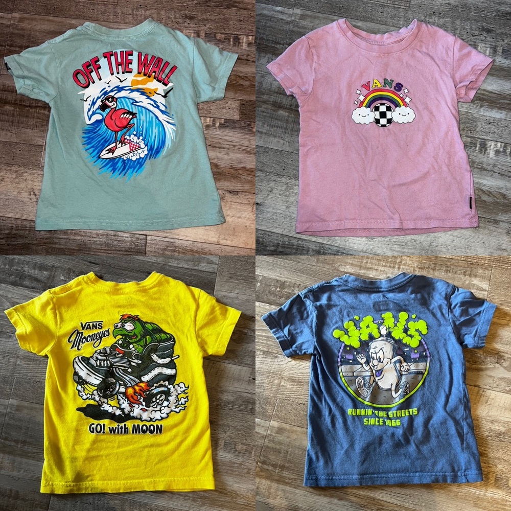 Bundle of Vans tees